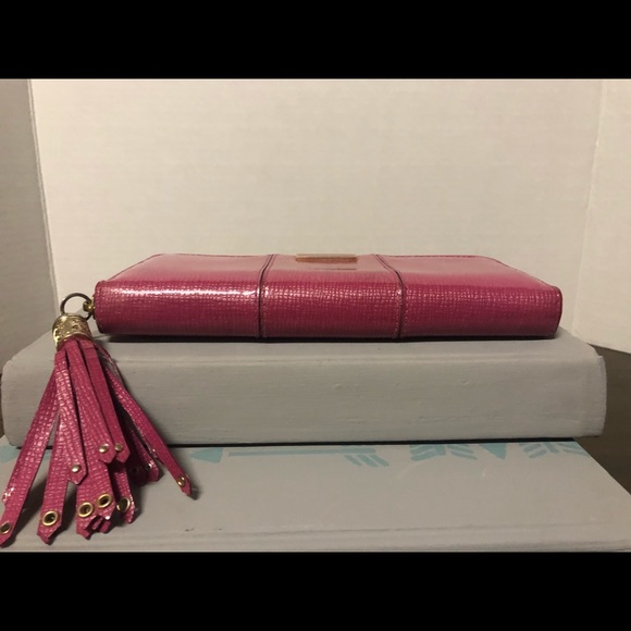 Cole Haan pink Patton Full zip wallet - Picture 7 of 15